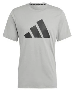 ADIDAS PERFORMANCE Tr-Es Fr Logo T - Print T-Shirt - Black -Adidas Shop 77415eb6b4c34a1f96aa6b59046dd8e3