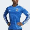 ADIDAS PERFORMANCE Italy 23 Home - Long Sleeved Top - Blue 2 ADIDAS PERFORMANCE Italy 23 Home - Long Sleeved Top - Blue -Adidas Shop 7797da134b76406a9daa5b55c41e2c26
