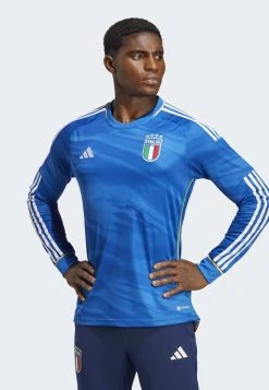 ADIDAS PERFORMANCE Italy 23 Home - Long Sleeved Top - Blue