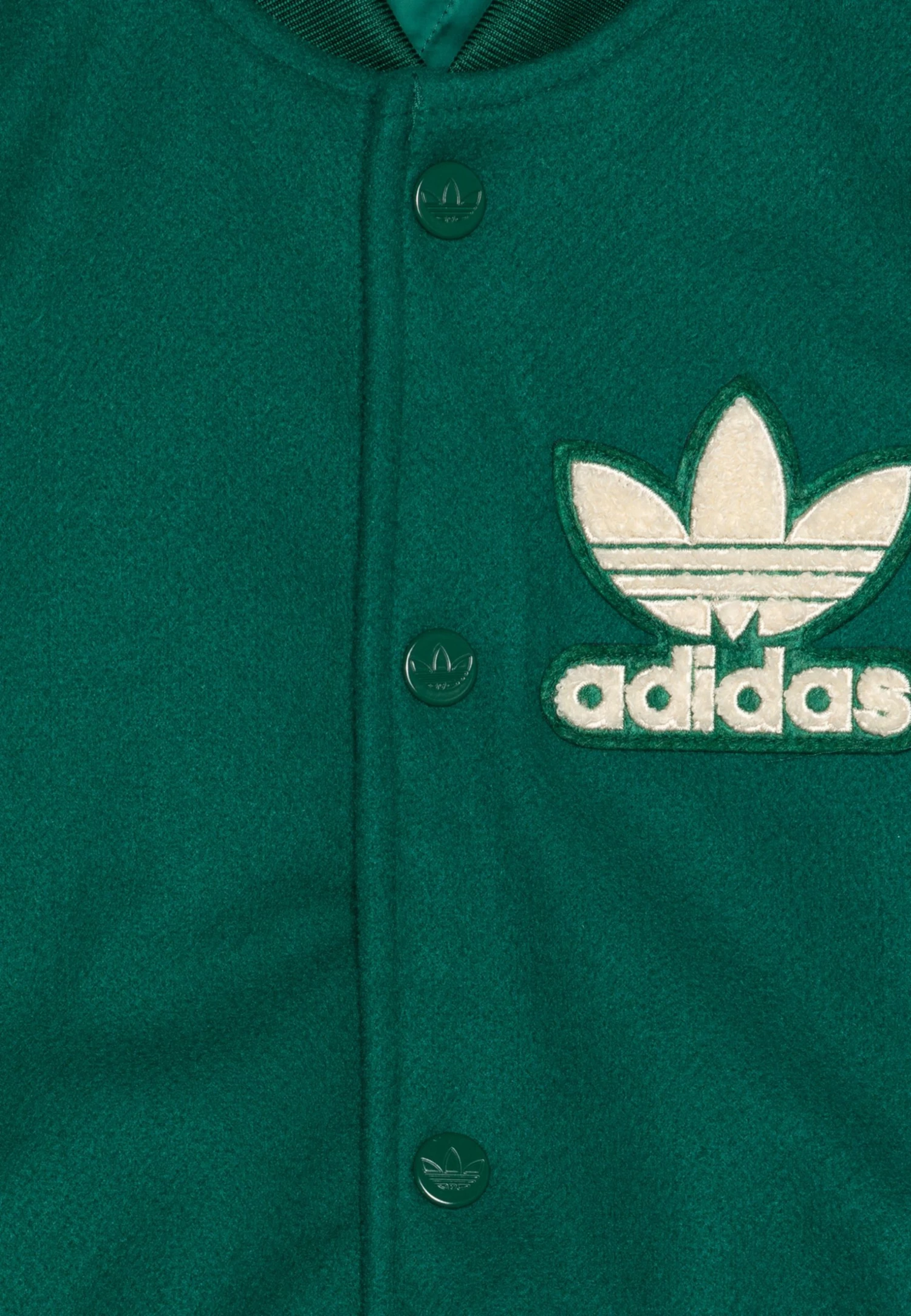 Adidas Originals Junior Unisex - Bomber Jacket - Collegiate Green 5 Adidas Originals Junior Unisex - Bomber Jacket - Collegiate Green - Image 3