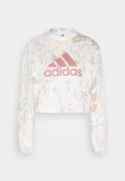 Adidas Sportswear Sweatshirt - White/Pink Strata -Adidas Shop 787a91c686224d669721784463157412