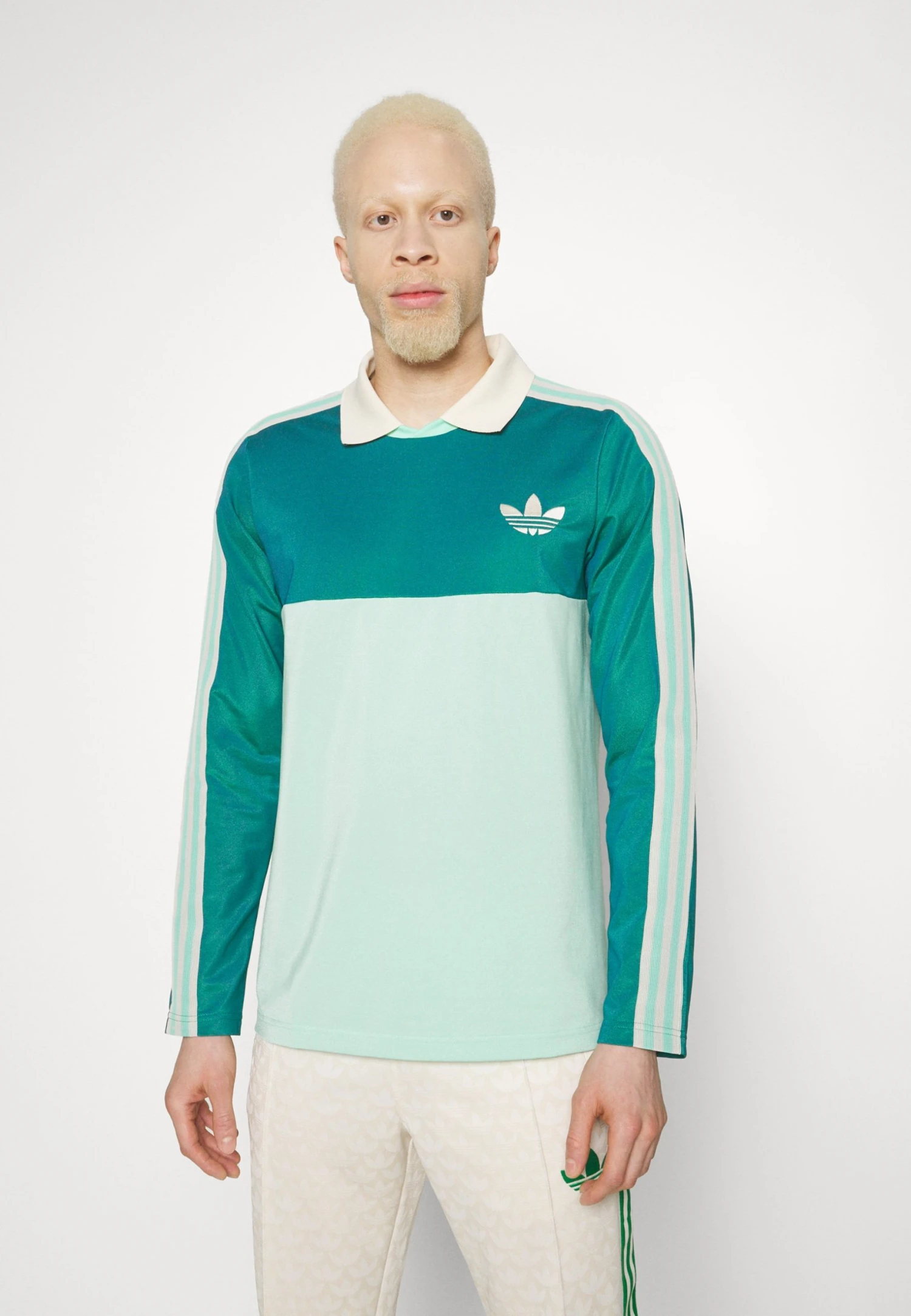 Adidas Originals Long Sleeved Top - Green 5 Adidas Originals Long Sleeved Top - Green - Image 3