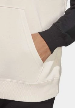 Adidas Sportswear Essentials Big Logo- Hoodie -Quartz White Black Medium Grey Heather -Adidas Shop 79990ca645aa42aab99df33e8c3c315e