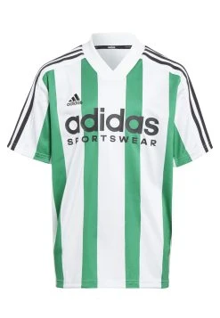 Adidas Sportswear Tiro- Print T-Shirt - White Collegiate Green Black