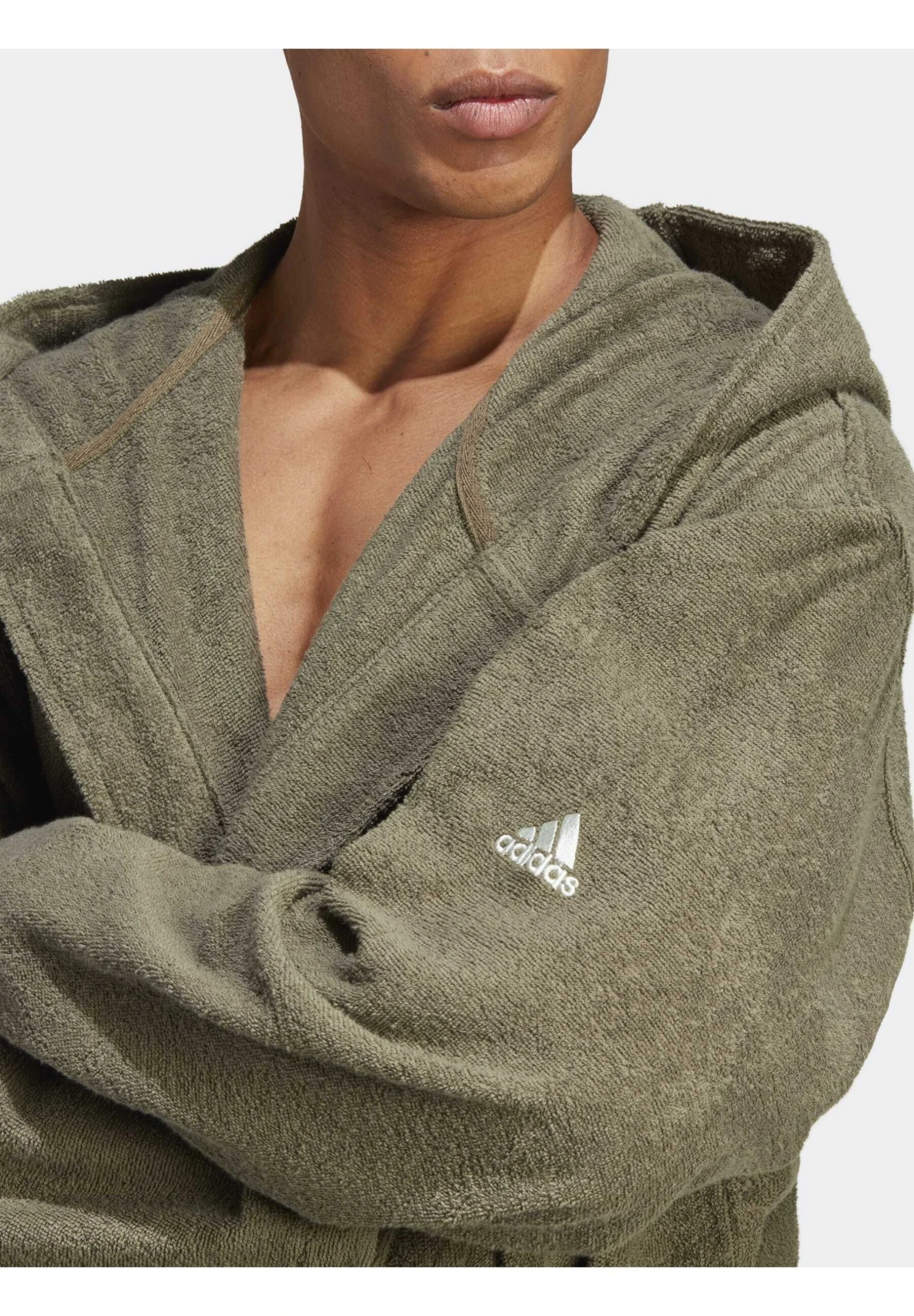ADIDAS PERFORMANCE Dressing Gown - Green 5 ADIDAS PERFORMANCE Dressing Gown - Green - Image 3