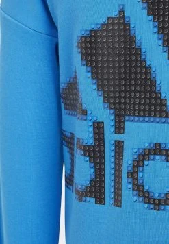 Adidas Sportswear Classic Lego®Hoodie- Zip-Up Sweatshirt - Shock Blue Black Black -Adidas Shop 7a7d110121e7496d93f8c6d49a60c528