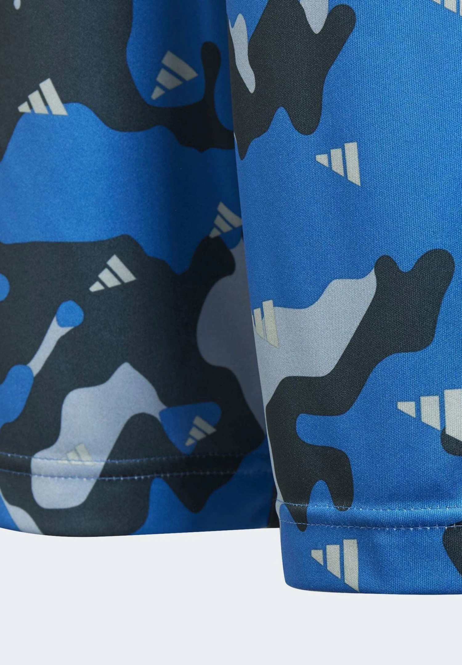 Adidas Sportswear Train Essentials Seasonal Aeroready Allover Pr - Shorts - Silver /Blue/Bright Royal/Arctic Night 9 Adidas Sportswear Train Essentials Seasonal Aeroready Allover Pr - Shorts - Silver /Blue/Bright Royal/Arctic Night - Image 7