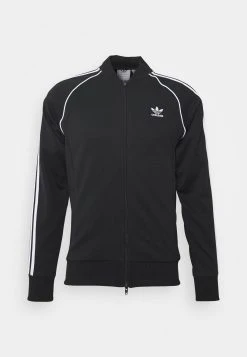 Adidas Originals Zip-Up Sweatshirt - Black/White -Adidas Shop 7c34a4e87ea24965838e6760e3bc8f34