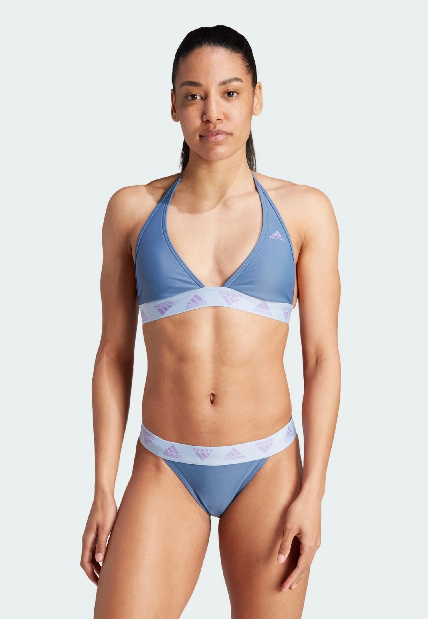 Adidas Sportswear NeckholderSet - Bikini - Crew Blue Violet Fusion 3 Adidas Sportswear NeckholderSet - Bikini - Crew Blue Violet Fusion