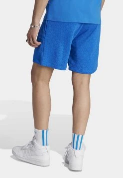 Adidas Originals Graphics Monogram - Shorts - Blue Bird -Adidas Shop 7d7729009feb4fa897ab868e1c7d253f
