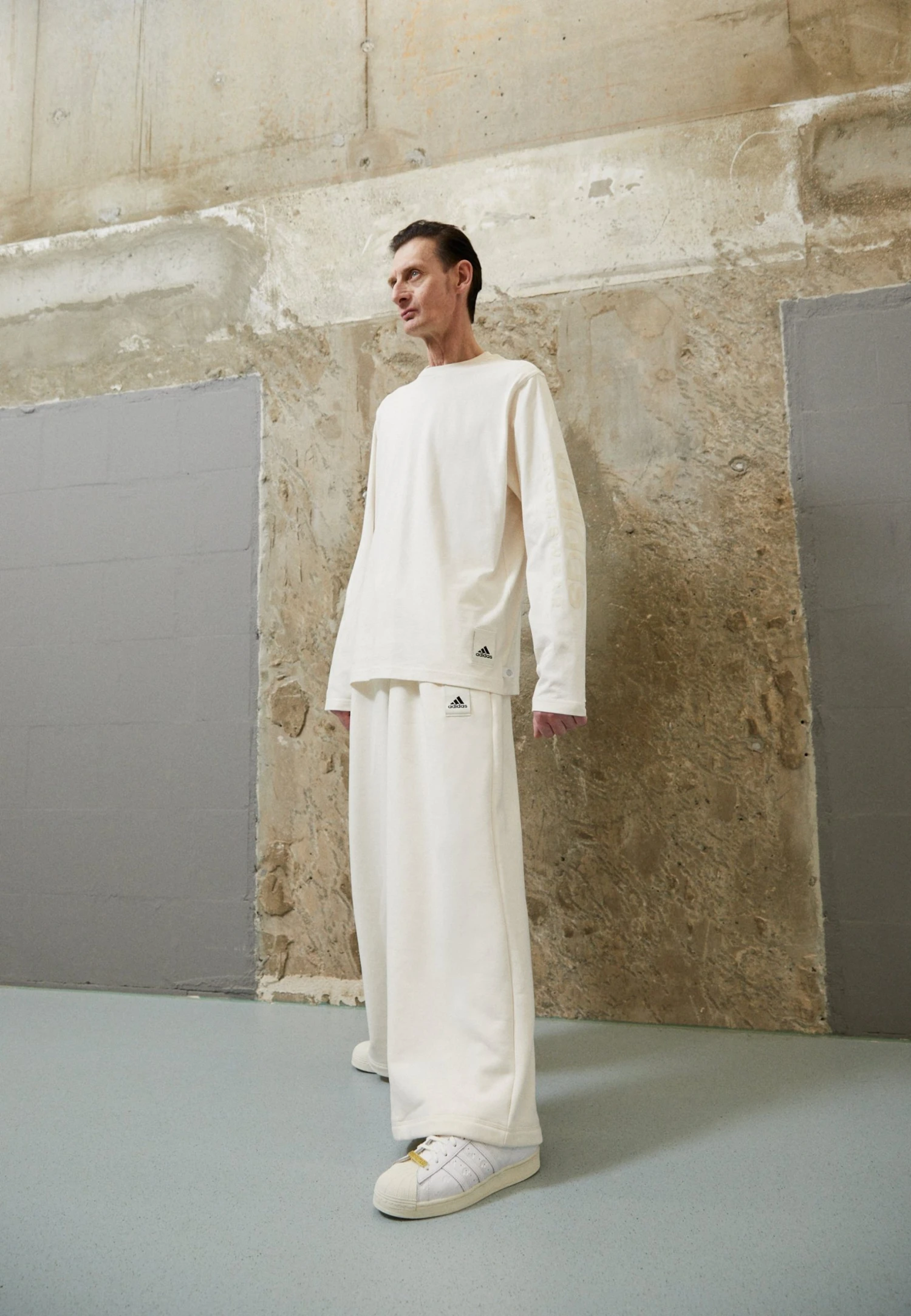 Adidas Sportswear Long Sleeved Top - Chalk White 4 Adidas Sportswear Long Sleeved Top - Chalk White - Image 2