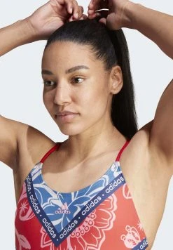 Adidas Sportswear X Farm Rio - Swimsuit - Vivid Red Bliss Pink -Adidas Shop 7e79bc61e5ca41e8b84adbdfe6ff3060