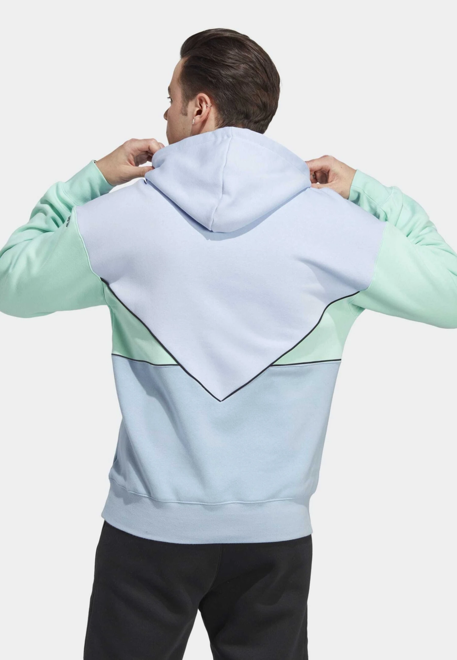 Adidas Originals Hoodie - Blue Dawn Ambient SkyEasy Green 4 Adidas Originals Hoodie - Blue Dawn Ambient SkyEasy Green - Image 2