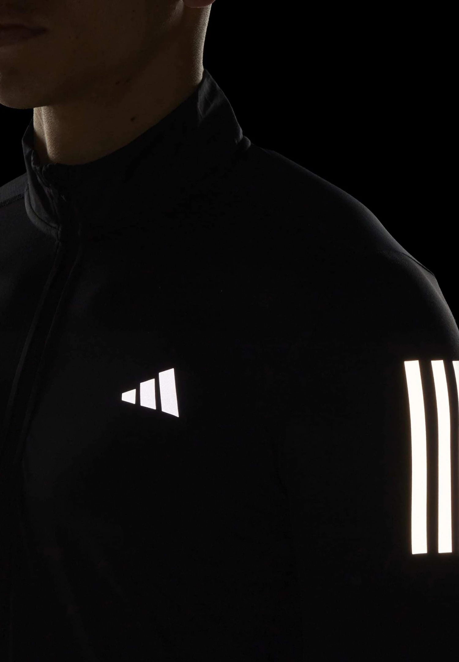 ADIDAS PERFORMANCE Otr Zip - Long Sleeved Top - Black 6 ADIDAS PERFORMANCE Otr Zip - Long Sleeved Top - Black - Image 4