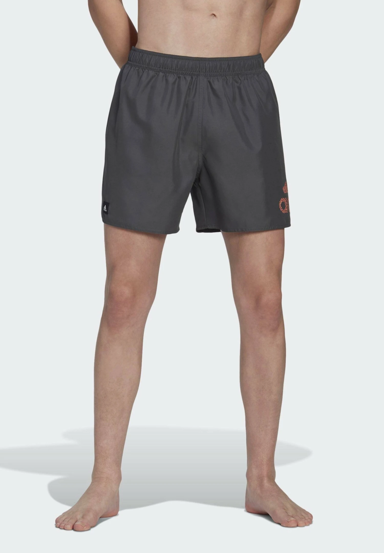 Adidas Sportswear Clx Swim- Swimming Shorts - Grey Six/Coral Fusion 3 Adidas Sportswear Clx Swim- Swimming Shorts - Grey Six/Coral Fusion