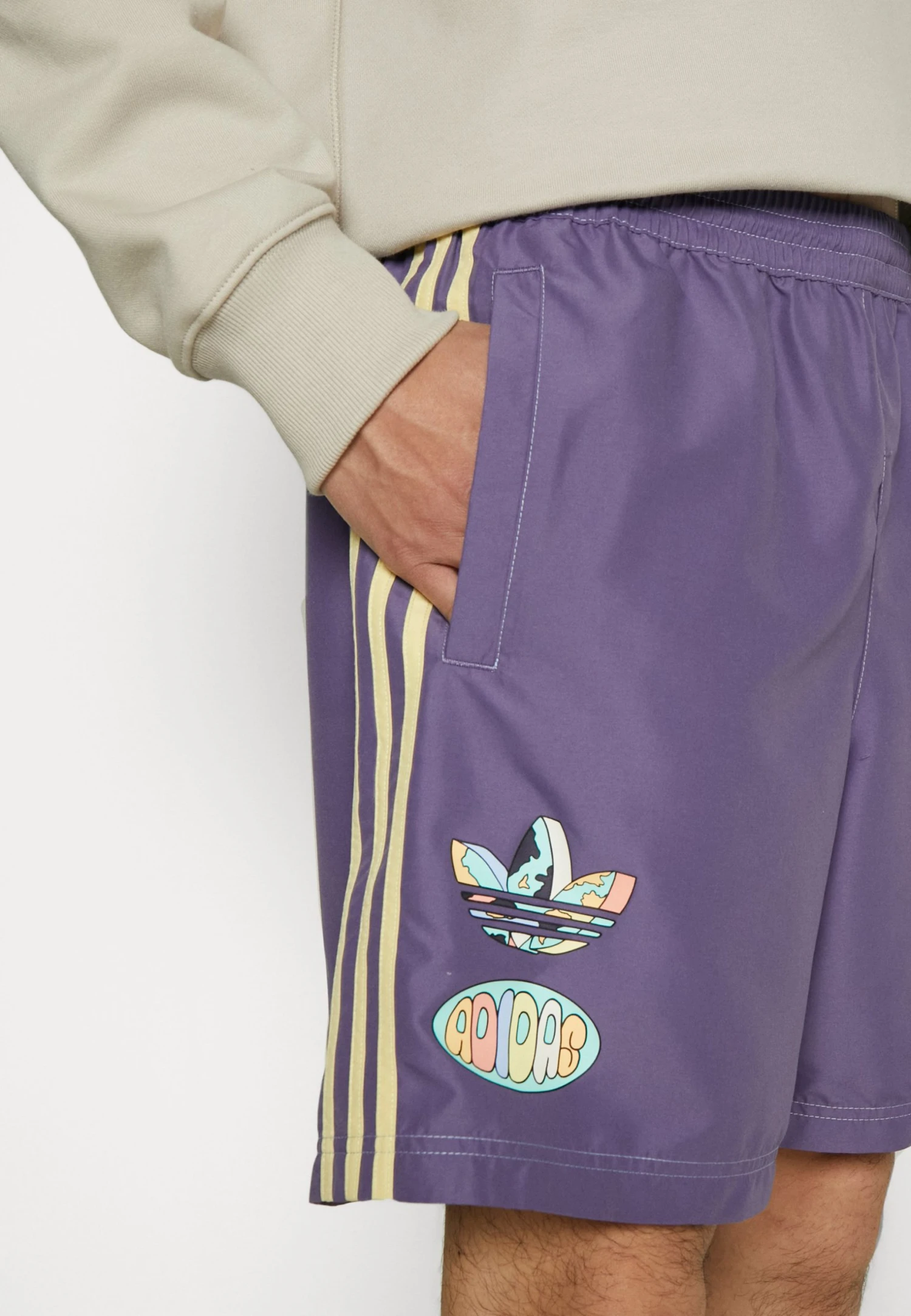 Adidas Originals Shorts - Tech Purple 9 Adidas Originals Shorts - Tech Purple - Image 7
