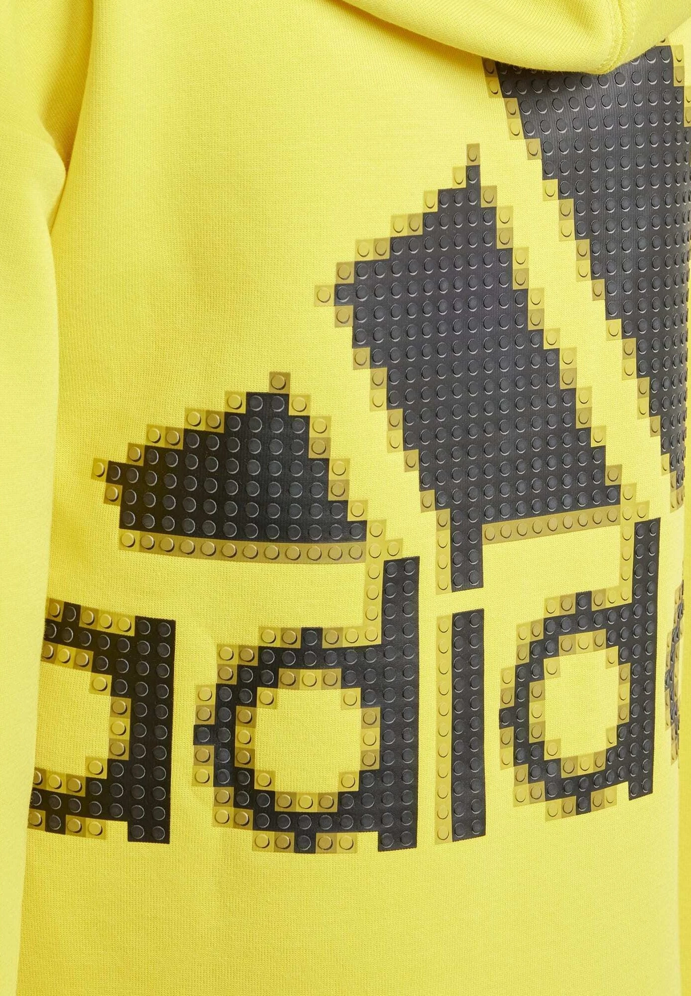 Adidas Sportswear Classic Lego®Hoodie- Zip-Up Sweatshirt - Yellow Black Bliss Orchid 7 Adidas Sportswear Classic Lego®Hoodie- Zip-Up Sweatshirt - Yellow Black Bliss Orchid - Image 5