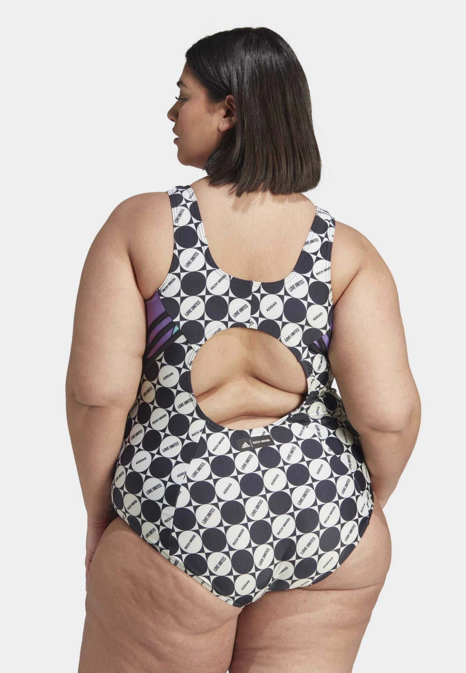 Adidas Sportswear Rich Mnisi - Swimsuit - Lucid Fuchsia Off White 4 Adidas Sportswear Rich Mnisi - Swimsuit - Lucid Fuchsia Off White - Image 2