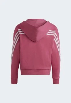 Adidas Sportswear Future Icons 3-Stripes Full-Zip- Zip-Up Sweatshirt - Preloved Fuchsia White -Adidas Shop 80f8f820701a4e7e9284e801e5ae9c1e