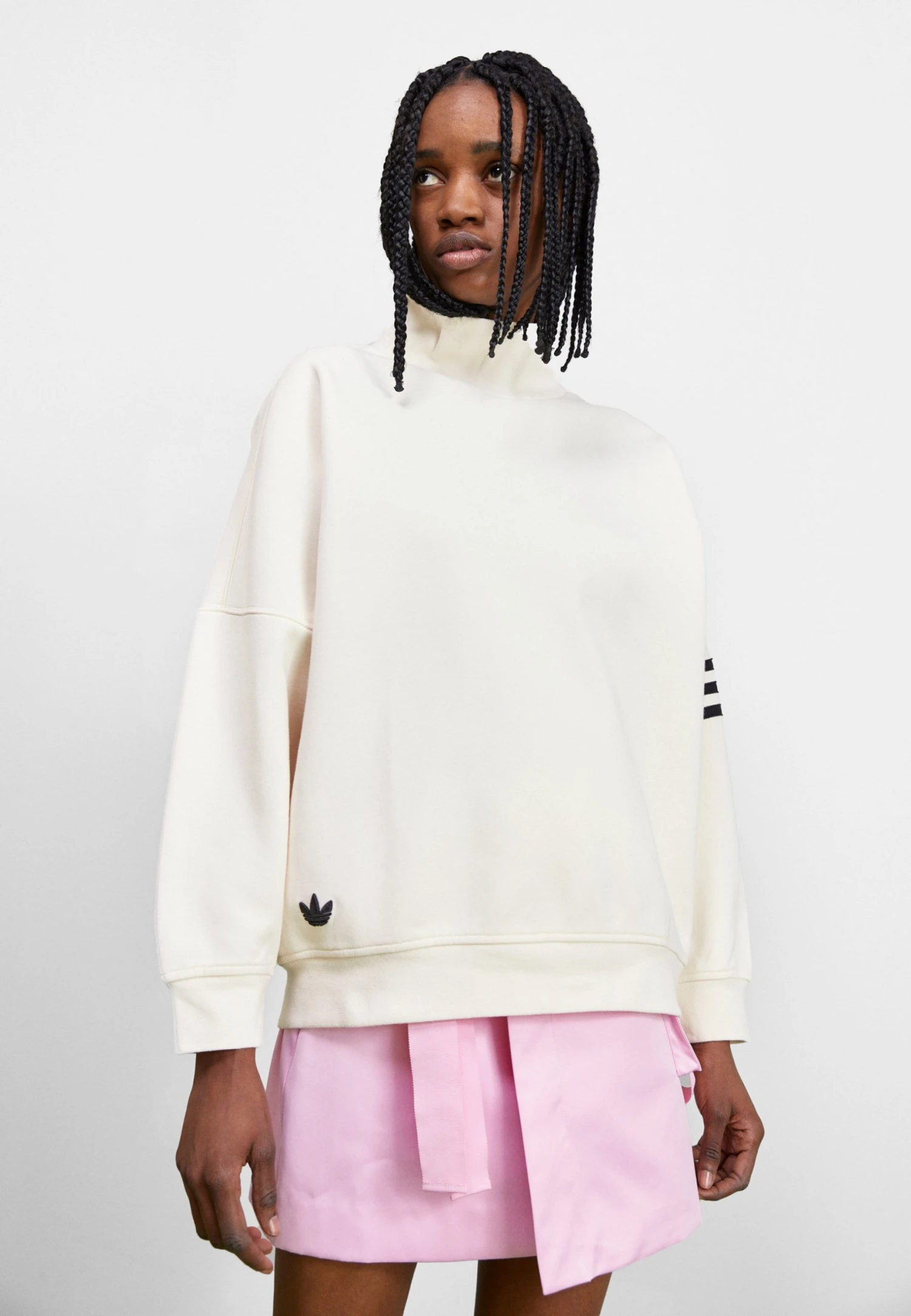 Adidas Originals Sweatshirt - White 3 Adidas Originals Sweatshirt - White