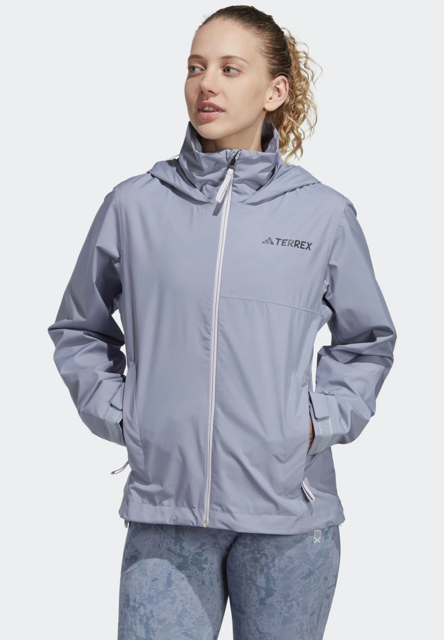 Adidas Sportswear Training Jacket - Silver Violet 3 Adidas Sportswear Training Jacket - Silver Violet