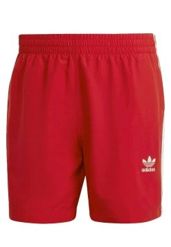 Adidas Originals Stripes - Swimming Shorts - Better Scarlet White -Adidas Shop 826fdee28ec446a4a1ce1c3c8e852e50
