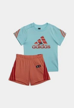Adidas Sportswear Classic Legotee- Shorts - Clear Aqua Semi Coral -Adidas Shop 82cf441770f448e0bd6dd56aeef7044d