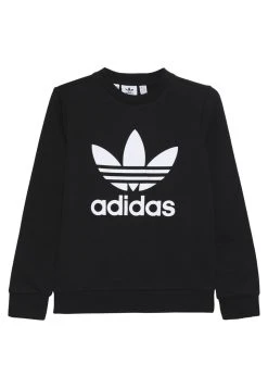 Adidas Originals Trefoil Crew - Sweatshirt - Black/White 11 Adidas Originals Trefoil Crew - Sweatshirt - Black/White -Adidas Shop 83fafa6267e94711b47f0696d2c6e25e