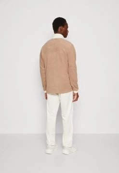 Adidas Originals Snap- Fleece Jumper - Chalky Brown -Adidas Shop 8450f7c673f647f7b1b68ceaacc2f4cf