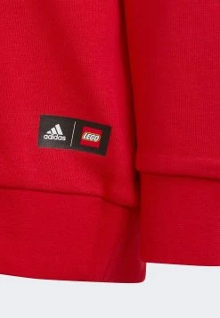 Adidas Sportswear Classic Lego - Hoodie - Red -Adidas Shop 84650ab5b1754000acb37e3743a1c9d5