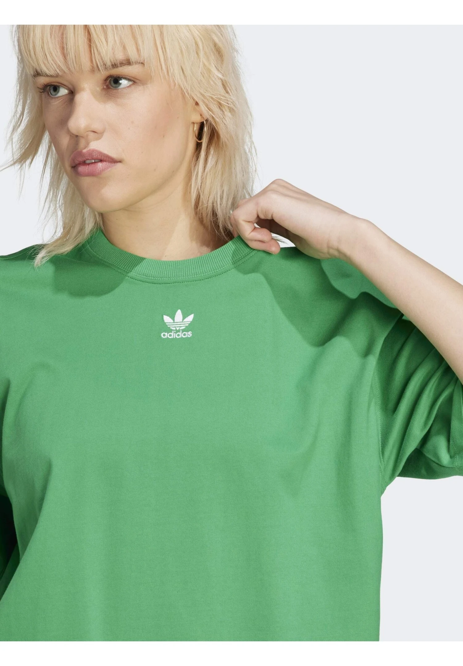 Adidas Originals Essentials - Basic T-Shirt - Green 5 Adidas Originals Essentials - Basic T-Shirt - Green - Image 3