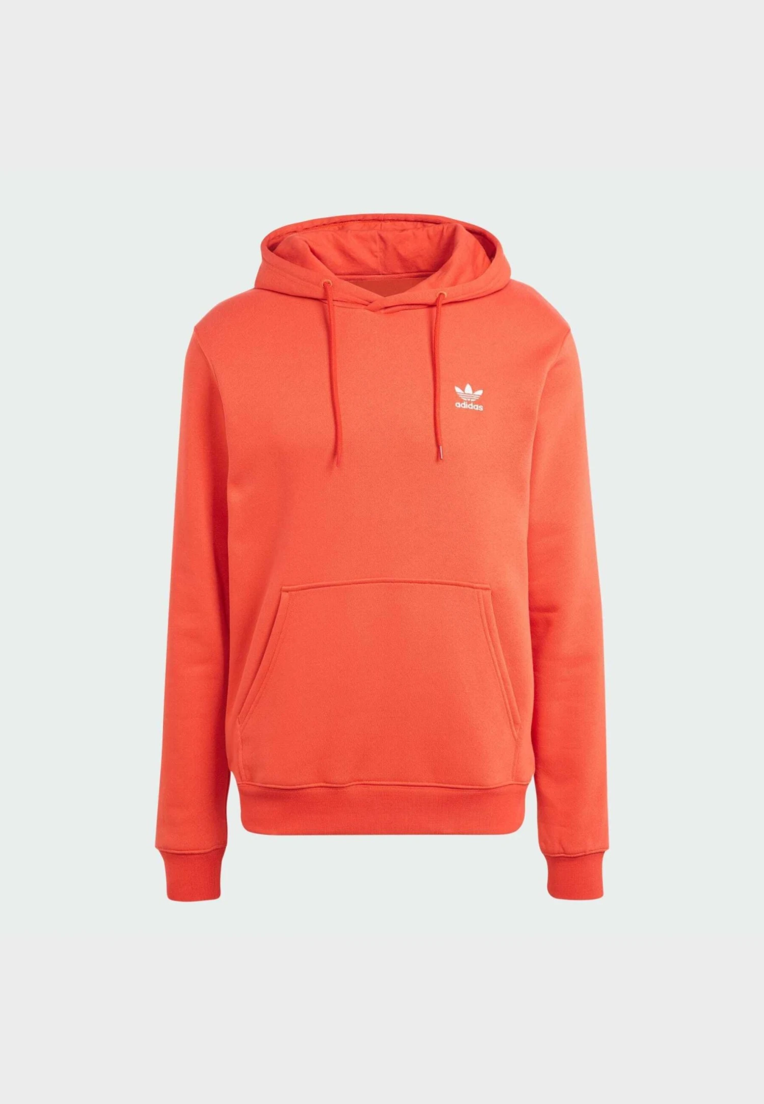 Adidas Originals Trefoil Essentials- Hoodie - Preloved Red 8 Adidas Originals Trefoil Essentials- Hoodie - Preloved Red - Image 6