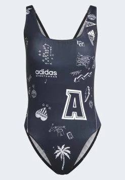 Adidas Sportswear Brand Love Franchise - Swimsuit - Black/White 17 Adidas Sportswear Brand Love Franchise - Swimsuit - Black/White -Adidas Shop 84aca8bc614c44e48e2e12df68026e3e
