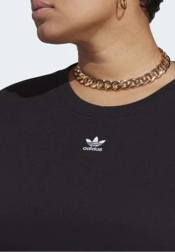 Adidas Originals Adicolor Essentials Crew- Sweatshirt - Black -Adidas Shop 84d661a5a9e841f39d8f180b459f791b