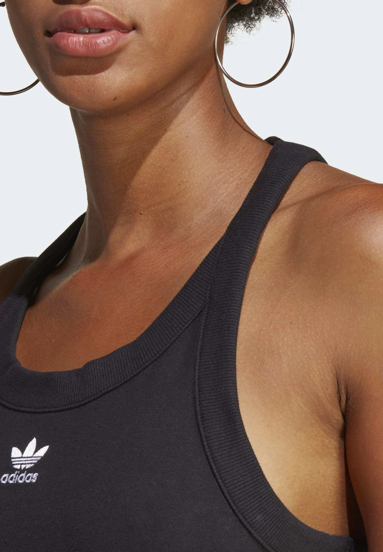 Adidas Originals Tank- Jersey Dress - Black 4 Adidas Originals Tank- Jersey Dress - Black - Image 2