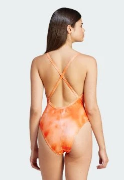 Adidas Originals Hills Hiker Allover Print- Swimsuit - Orange Collegiate Orange -Adidas Shop 870c8a9e82f64e3eb9c8bdad027e8e72