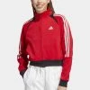 Adidas Sportswear Tiro Suit Up Track Top Lifestyle - Zip-Up Sweatshirt - Better Scarlet Black White -Adidas Shop 87ef9fa884974fee89b26e012b79c1fe