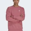 Adidas Originals Essential Crew - Sweatshirt - Pink Strata -Adidas Shop 8841ff4bee684015aeb6e94fe17f5268