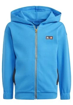 Adidas Sportswear Classic Lego®Hoodie- Zip-Up Sweatshirt - Shock Blue Black Black -Adidas Shop 88c0dfade9144031bf9a359a445dc53e