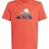 Adidas Sportswear Train Icons Aeroready Logo- Print T-Shirt - Bright Red/White/Legend Ink -Adidas Shop 89bd682319184fcfa505bc1f2aeac361