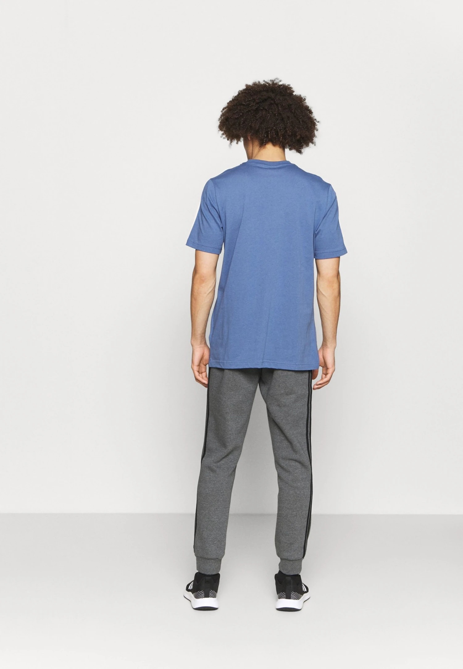 Adidas Sportswear Tracksuit Bottoms - Dark Grey Heather/Black 5 Adidas Sportswear Tracksuit Bottoms - Dark Grey Heather/Black - Image 3