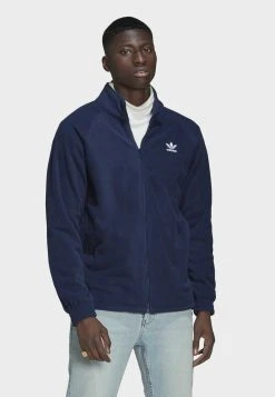 Adidas Originals Trefoil Tedd - Fleece Jacket - Blue