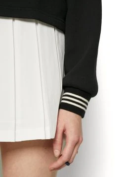 Adidas Originals Adicolor 70S Cropped Hoodie - Sweatshirt - Black -Adidas Shop 8b29879231b64768aa28c19687999080