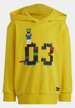 Adidas Sportswear Classic Lego - Hoodie - Yellow -Adidas Shop 8b48298328f5450980e13921592d3038