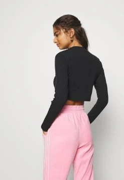 Adidas Originals Crop Tee - Long Sleeved Top - Black -Adidas Shop 8d1c690d69584cd6809440d6b17e8fed
