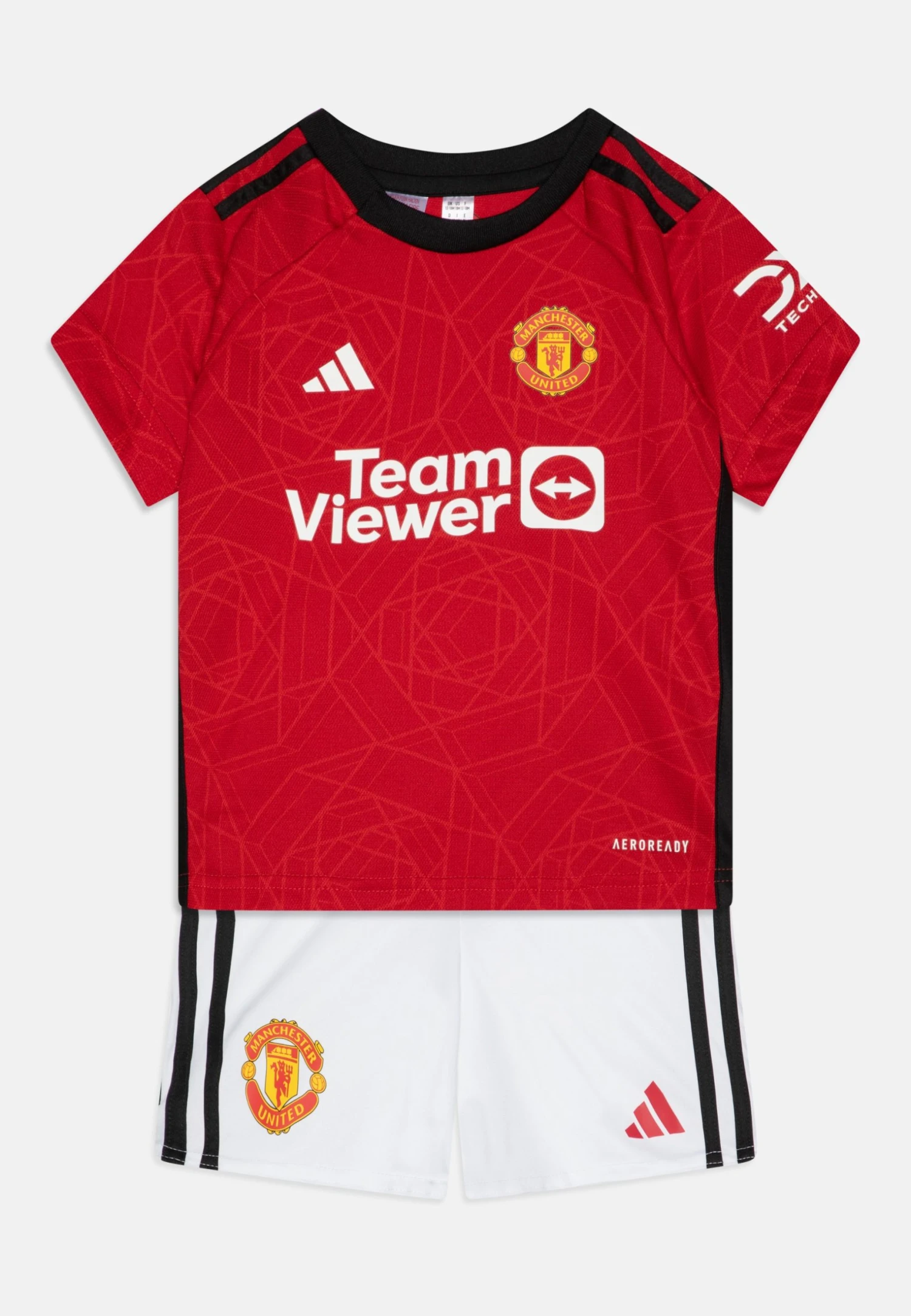 ADIDAS PERFORMANCE Manchester United Home Baby Mini Kit Unisex Set - Sports T-Shirt - Team Collegiate Red/White 3 ADIDAS PERFORMANCE Manchester United Home Baby Mini Kit Unisex Set - Sports T-Shirt - Team Collegiate Red/White