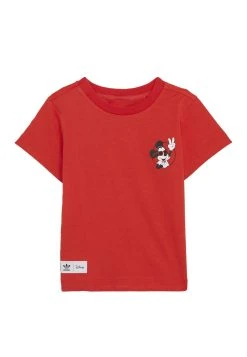 Adidas Originals Mickey Mouse- Print T-Shirt - Vivid Red -Adidas Shop 8f5df66d674e491d8c8a6f2a9ebbabbb