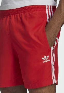 Adidas Originals Adi Classics 3-Stripes - Swimming Shorts - Red -Adidas Shop 8ffc99a61a7d4615a7cb4e3f58883697