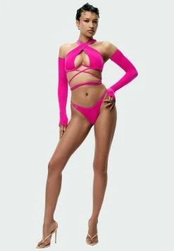 Adidas Originals Crisscross Swim - Swimsuit - Shock Pink