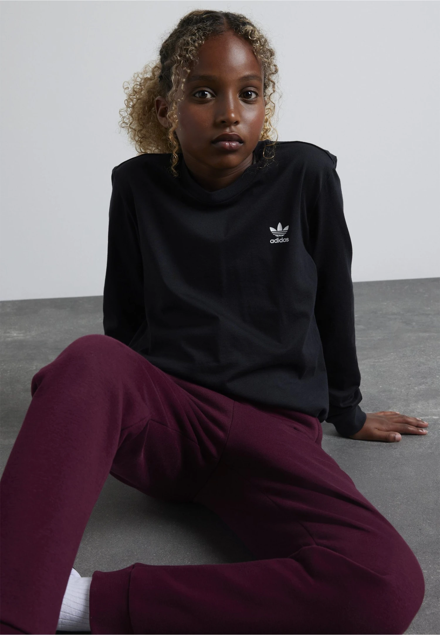 Adidas Originals Pants Junior Unisex - Tracksuit Bottoms - Maroon/Clear Pink 3 Adidas Originals Pants Junior Unisex - Tracksuit Bottoms - Maroon/Clear Pink